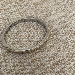 Henri Bendel Shiny Silver Bracelet